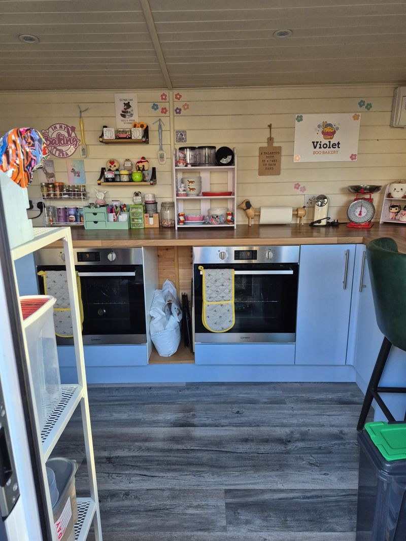 The Cake Hub HQ - Where the baking magic happens - Violet Boo Bakery